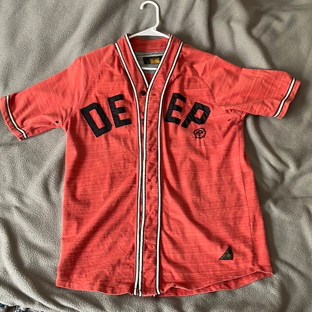 10 DEEP Red Baseball Jersey